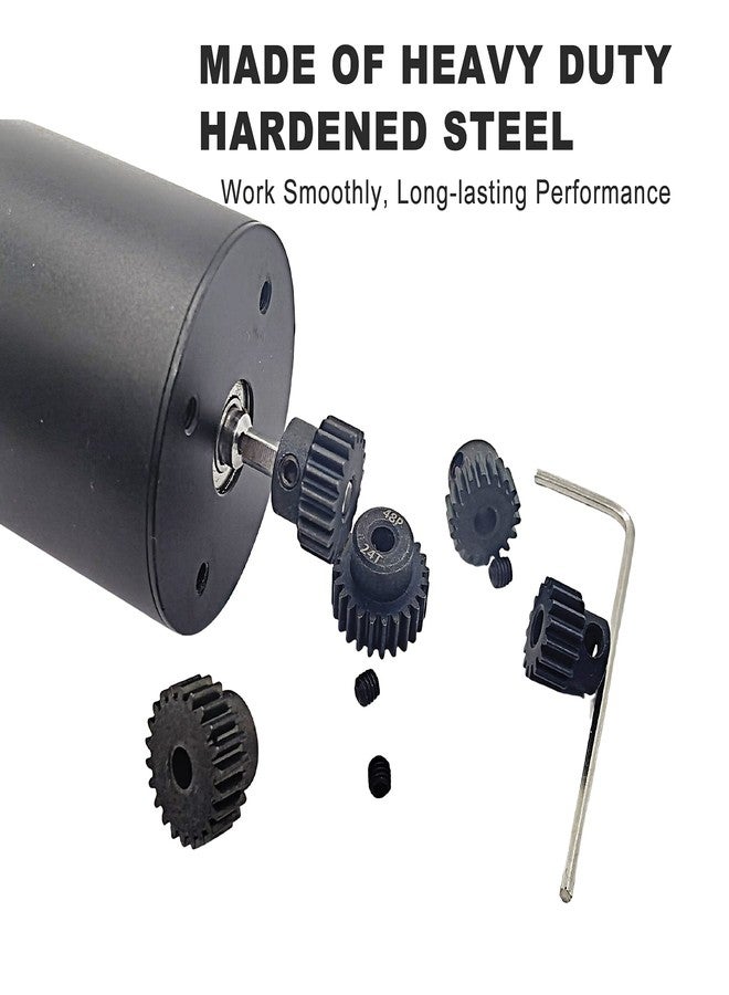 HOPLEX 48P Pinion Gear Set Hardened Metal 16T 18T 20T 22T 24T with Screwdriver for 3.175mm Shaft 1/10 RC Brushless Brush Motor - Image 5